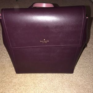Kate Spade Mulberry color backpack